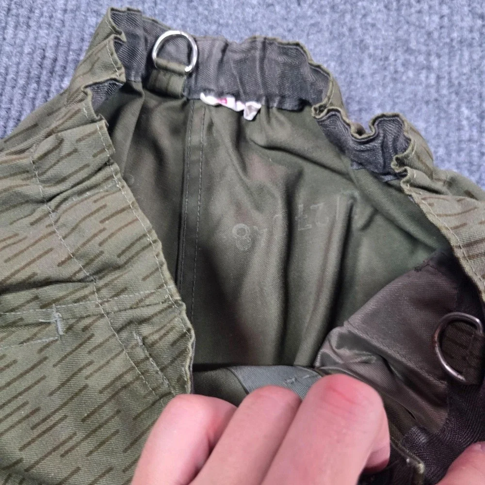 East German Army Strichtarn Pants Raindrop Camo G48 Insulated Winter 28
